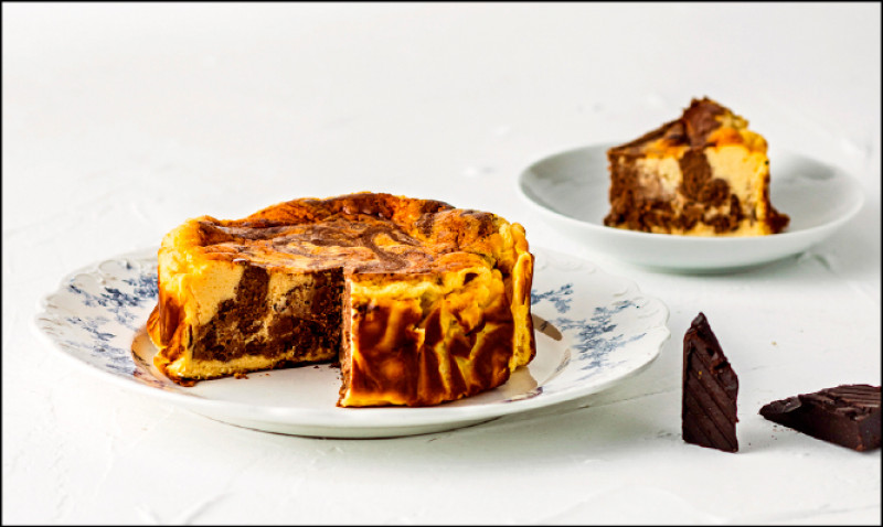 低醣雙色巴斯克乳酪