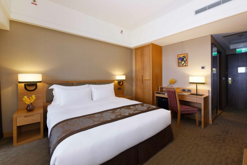 福容花蓮店「環保綠生活住房專案」，兩人成行市景客房2,860元起。（福容大飯店提供）