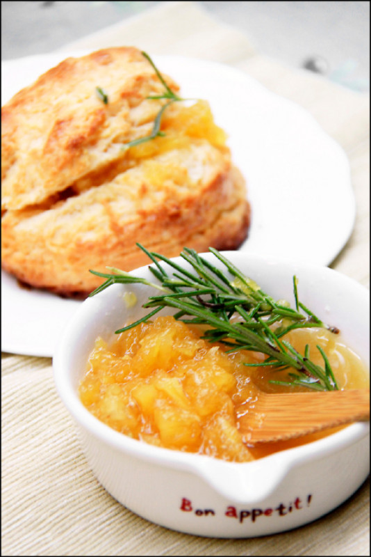 迷迭香鳳梨果醬