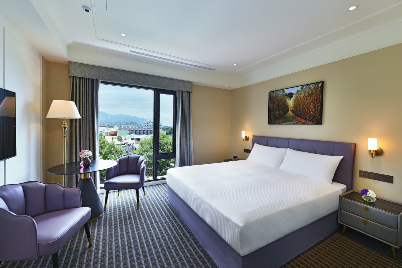 來福容徠旅水里體驗獨一無二的度假氛圍，感受美好時光。（福容徠旅水里提供）