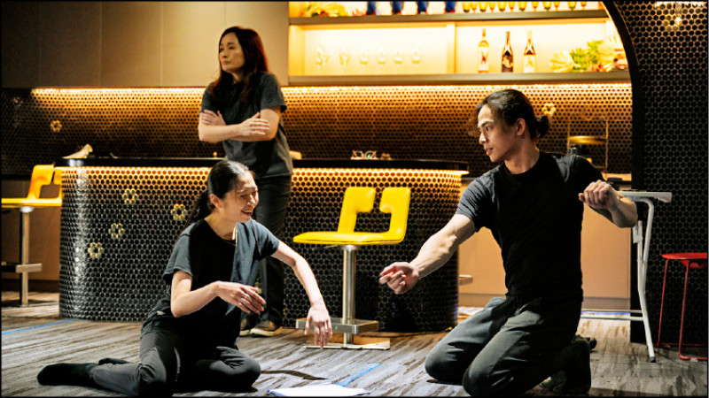 徐堰鈴說：每個演員都有很強的控制欲，不是控制他人，而是控制自己的肢體跟情緒。