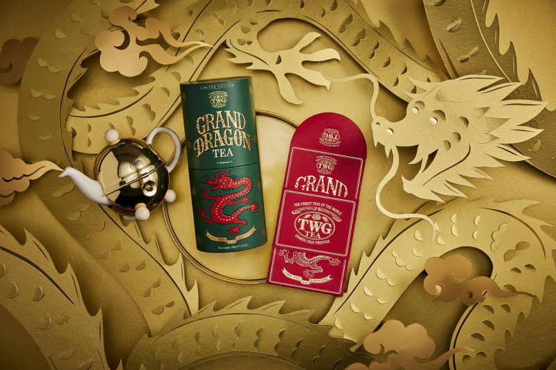 TWG Tea 2024春節限定「龍躍新春茗茶」 精品茶組客製奢華品茗之旅