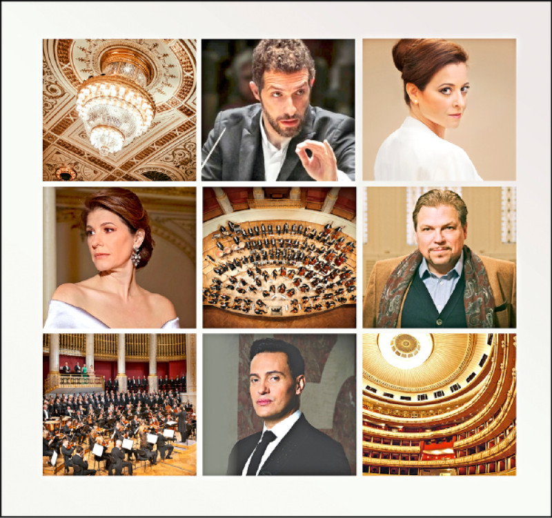 維也納交響樂團、維也納國家歌劇院合唱團、指揮大師威爾伯
