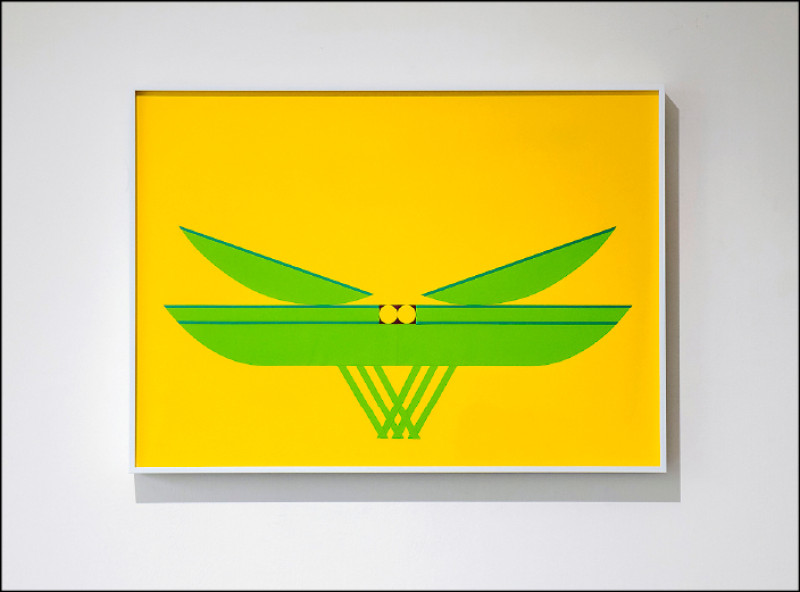 《有蚱蜢跳》讓讀者透過蚱蜢的眼睛重新認識世界。（潘怡安攝）