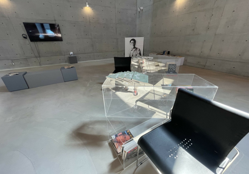 台南藝術大學將在漢寶德紀念館舉辦《與漢先生一起閱讀》特展，展至4月28日。（南藝大提供）