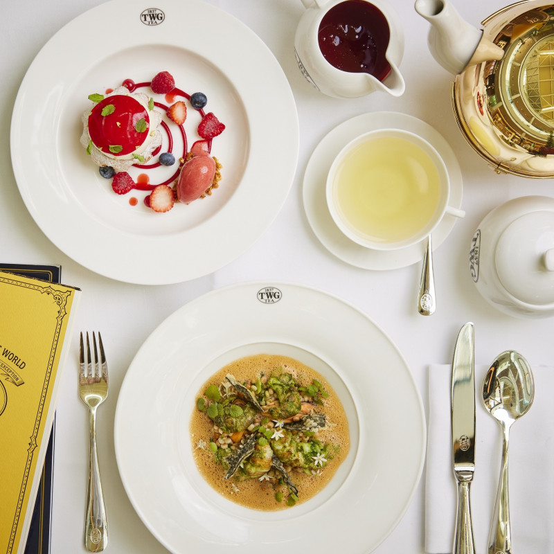 TWG Tea 2024母親節限定茶香蛋糕及精品沙龍套餐饗宴，即日起開放提前預約，獻給媽媽奢華極致的寵愛。（TWG Tea提供）