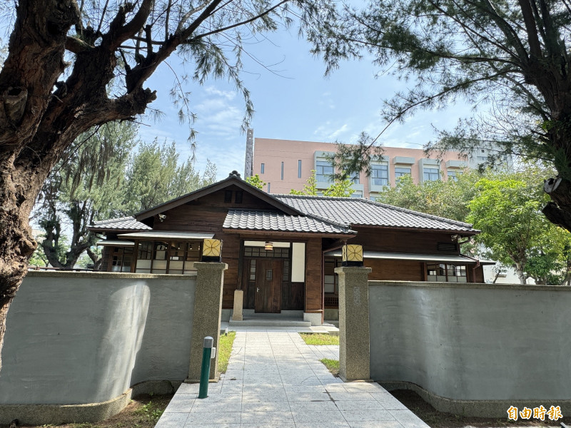 台中港務公司築港路副首長日式宿舍整建完工，將於6月開放！（記者歐素美攝）