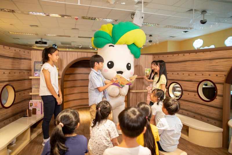 「故宮童樂節」搭配兒藝中心探索故宮這座奇藝花園。（故宮提供）