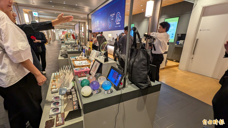 台北市政府5日起在東京的誠品生活日本橋開設「TAIPEI corners台北創意生活館」，行銷12個台灣優質文創品牌。（記者林翠儀攝）