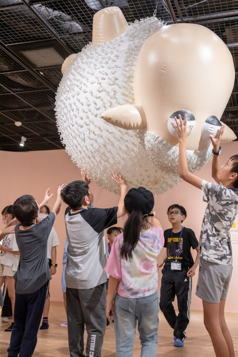 兒美館推新展《親愛的動物們》，探討動物與人的各種情感關係。（高美館提供）