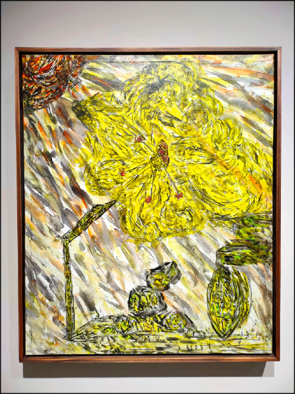 許雨仁2016年作品〈彩筆系列之16〉。