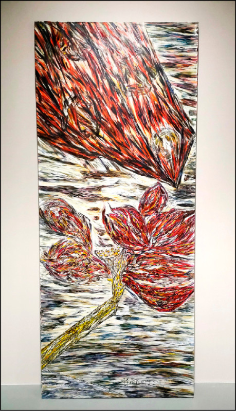 許雨仁2007年作品〈山水系列〉。