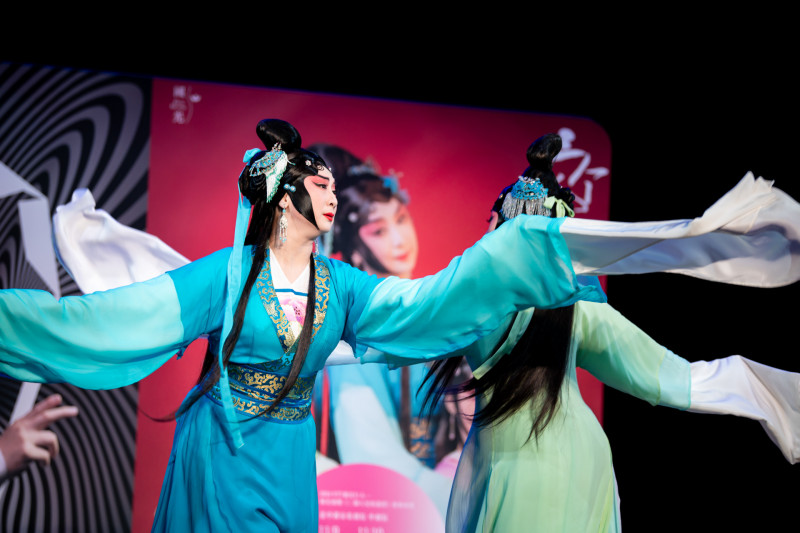 新版《三個人兒兩盞燈》由黃宇琳飾演廣芝。（國光劇團提供）