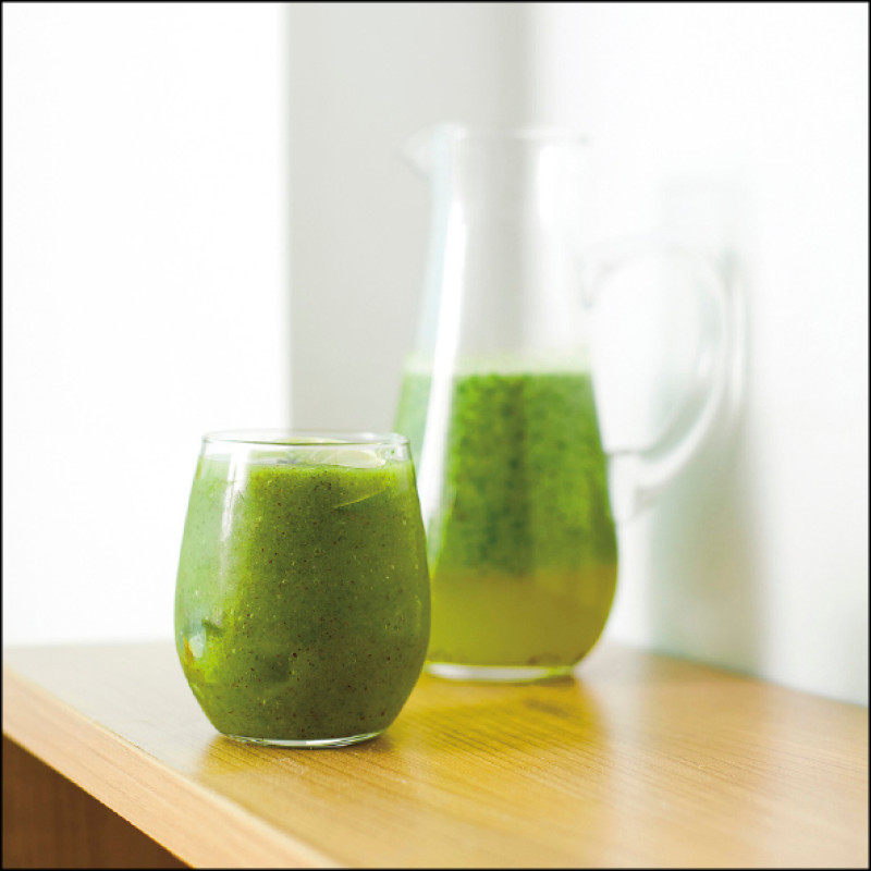 奇異果芝麻菜汁