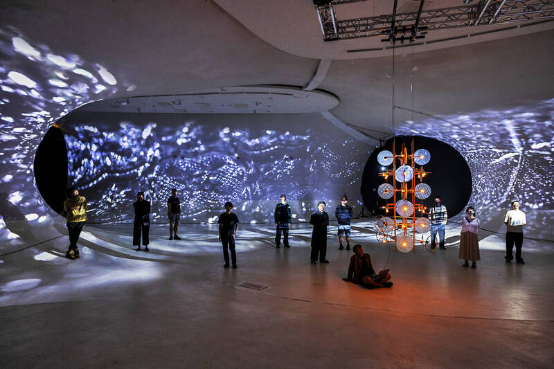 《Relight+夢》在歌劇院凸凸廳舉辦。（李雨軒攝）