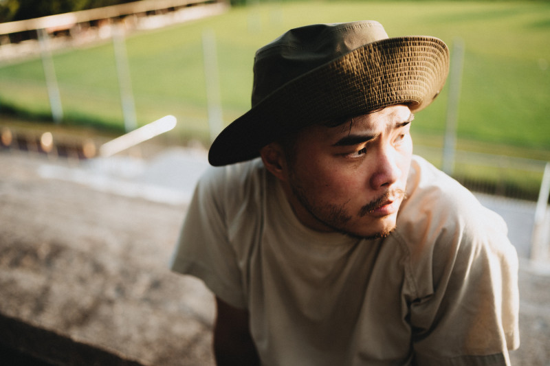 林國峰曾於2018至2019年前往澳洲打工度假。（九歌出版提供）