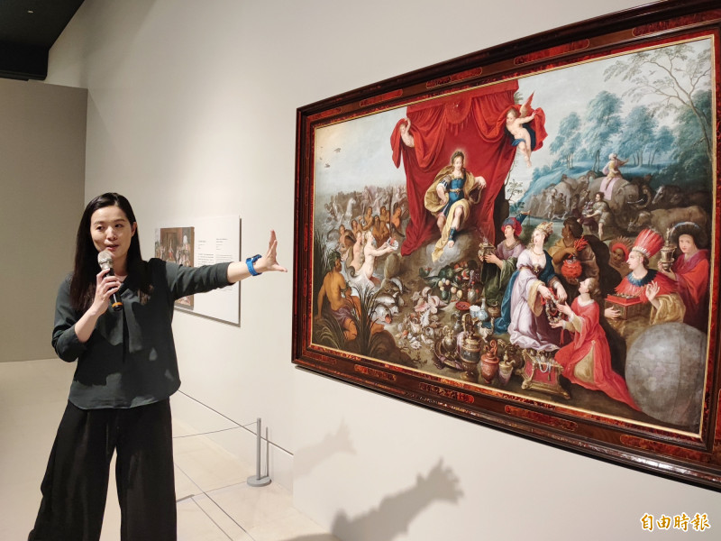 奇美博物館珍藏展「畫師們：走進16、17世紀尼德蘭繪畫時代」週六登場。（記者吳俊鋒攝）