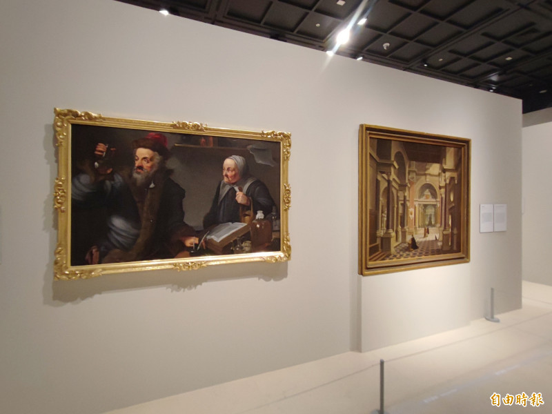 奇美博物館珍藏展「畫師們：走進16、17世紀尼德蘭繪畫時代」週六登場。（記者吳俊鋒攝）