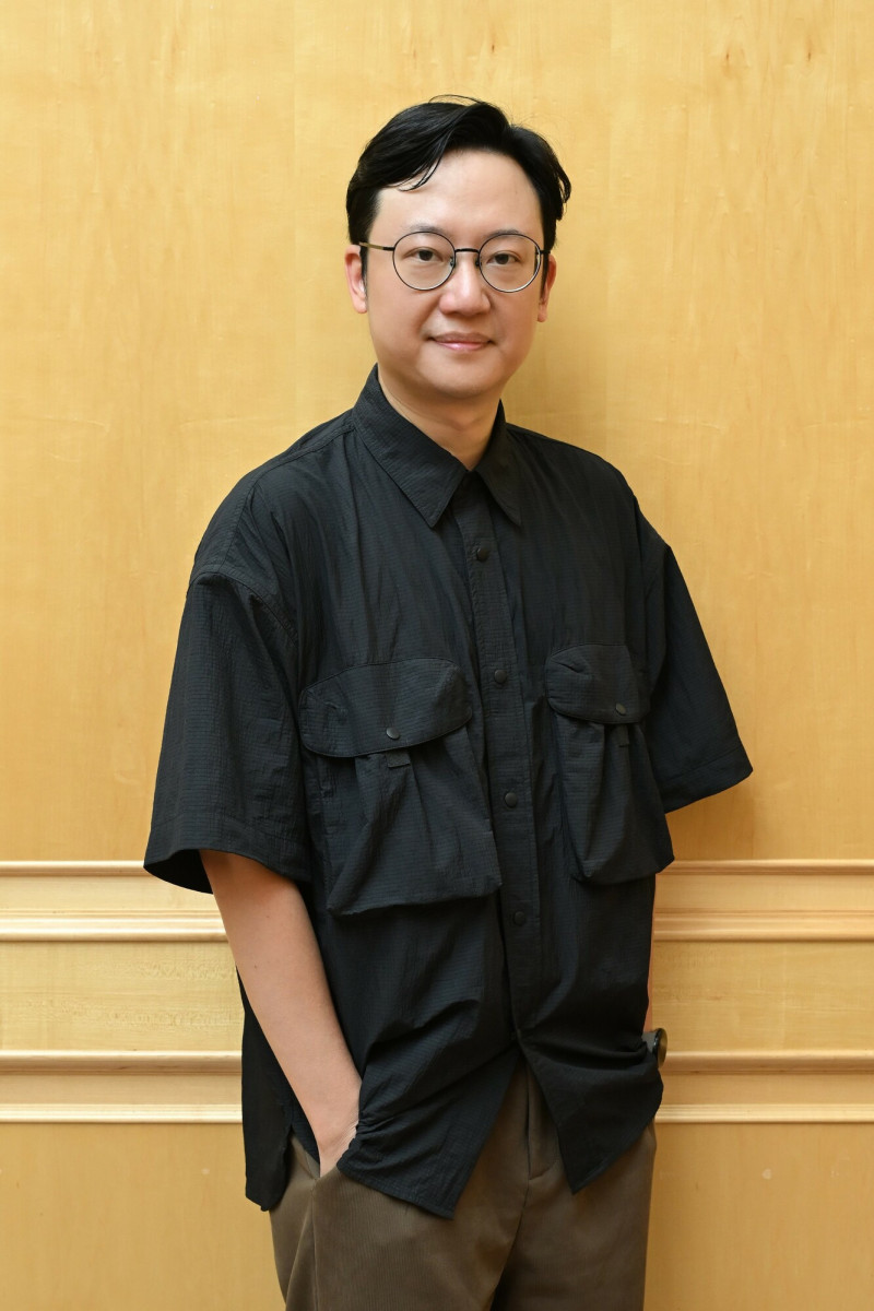 評審委員李時雍。（記者胡舜翔攝）