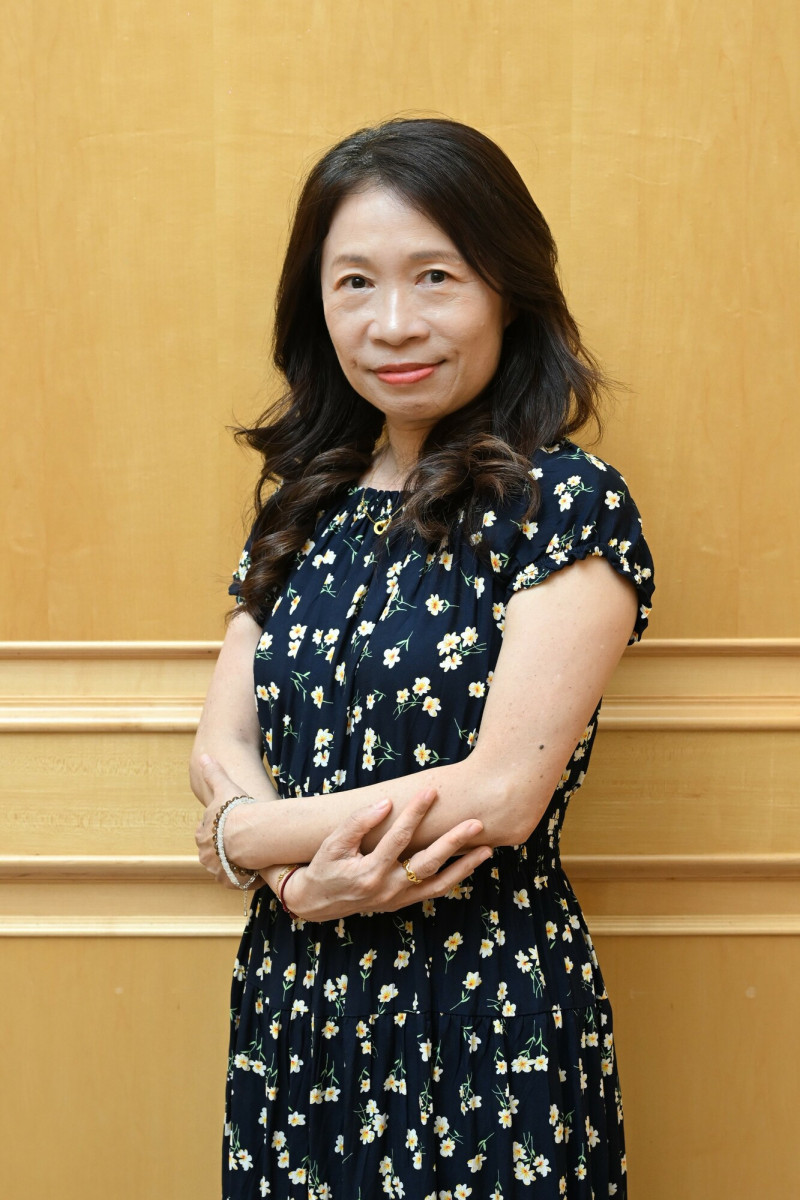 評審委員陳雪。（記者胡舜翔攝）