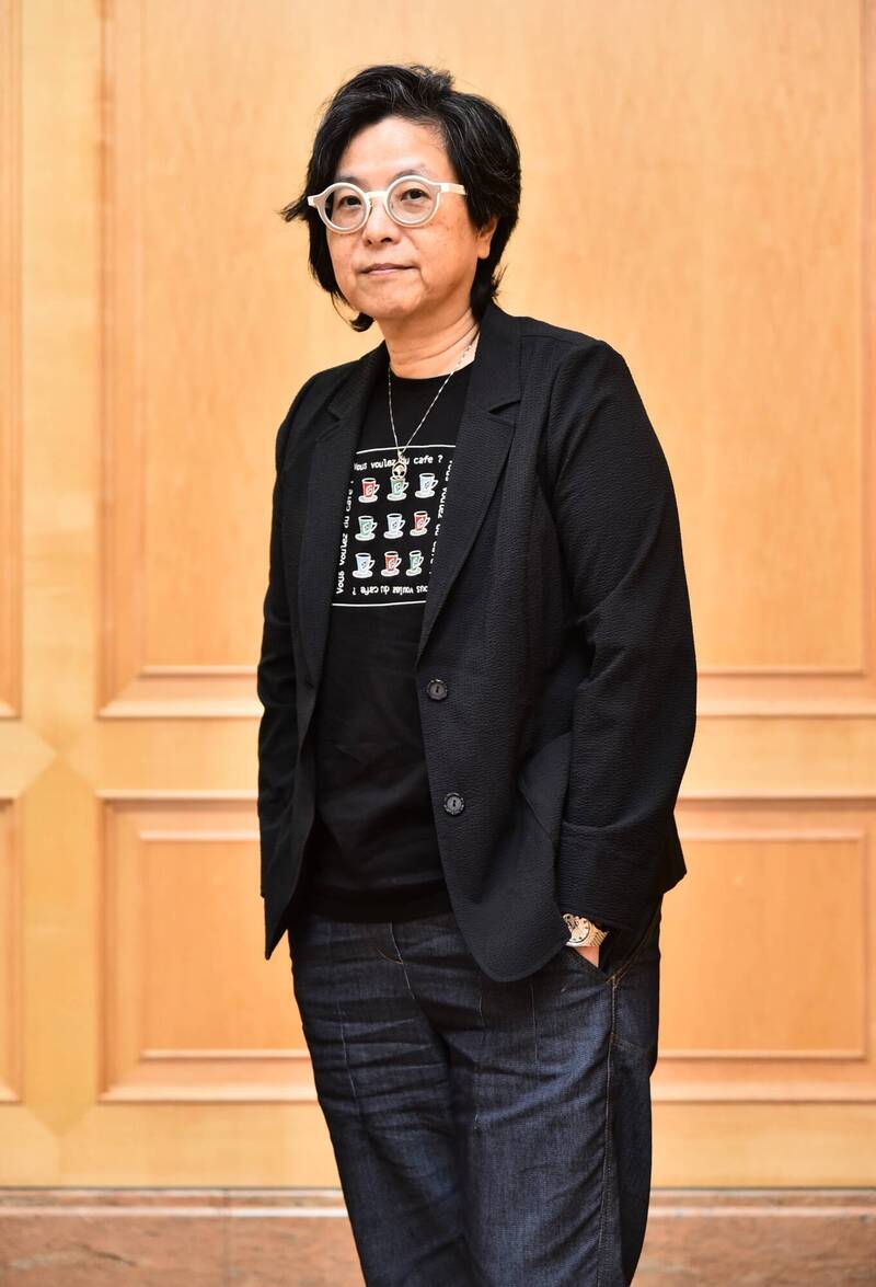 評審委員范銘如。（記者陳奕全攝）