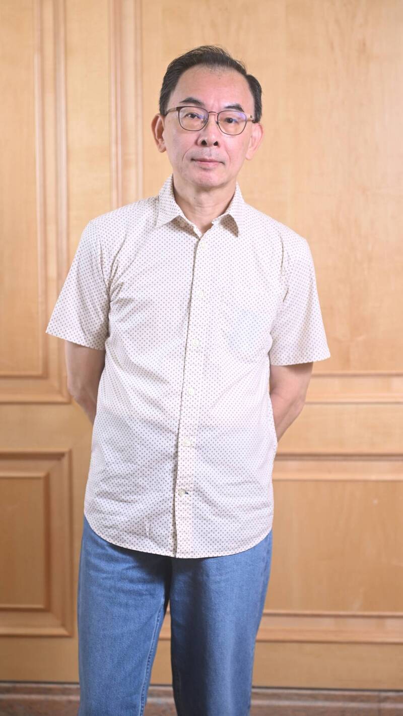 評審委員林俊頴。（記者潘少棠攝）