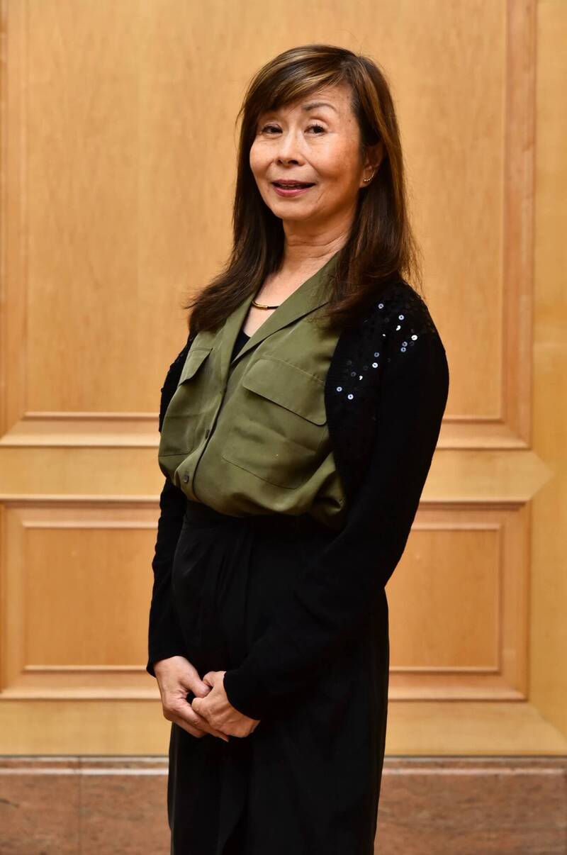 評審委員平路。（記者陳奕全攝）