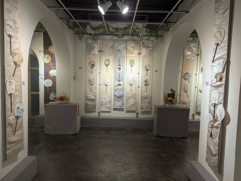 「台南400年—築夢行」在台南吳園公會堂展出。（吳園公會堂提供）