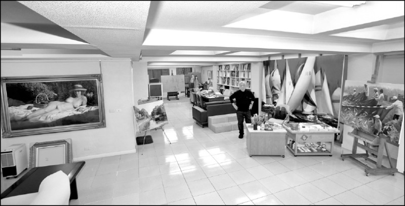 裸女、風景、肖像、帆船、漁獲……陳輝東同時探究多種題材且不斷鑽研，持續精進。