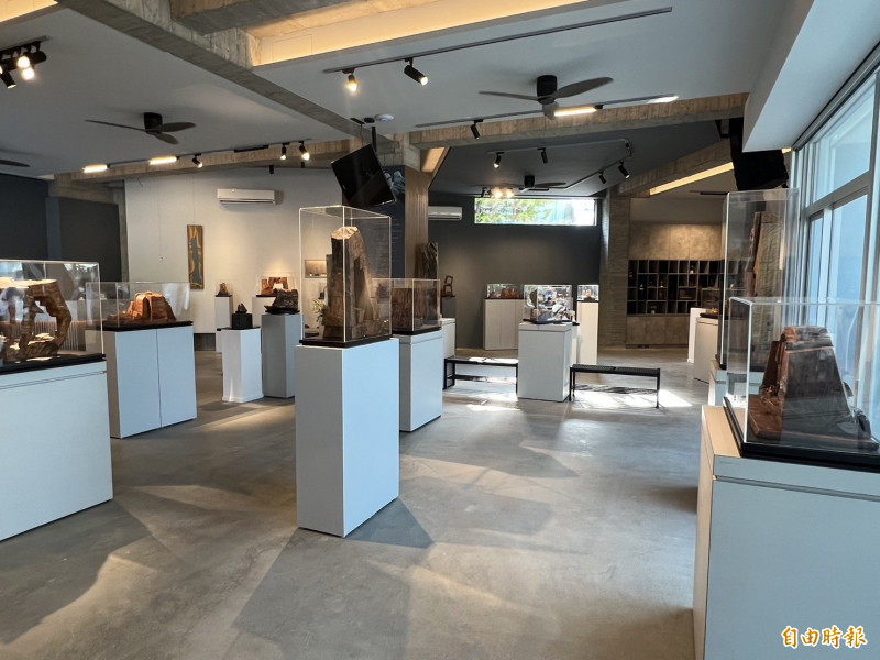 張敬藝術館開幕。（記者黃淑莉攝）