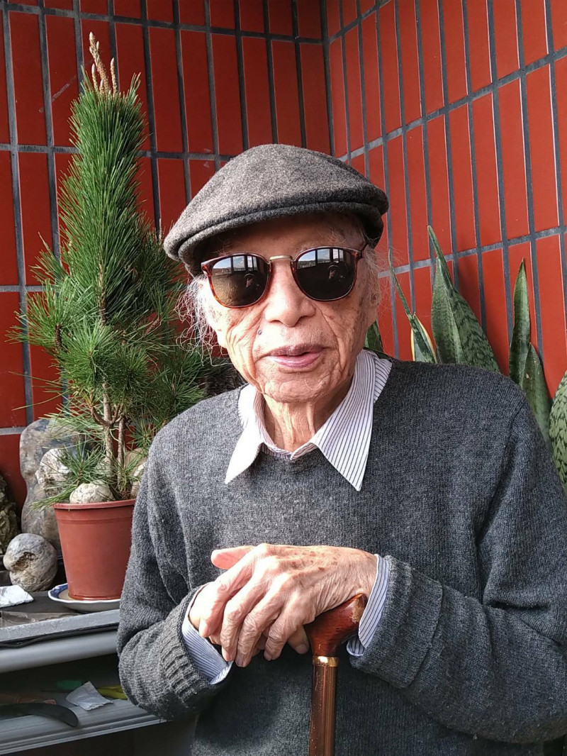 知名藝術家蕭仁徵將今年舉辦百歲展。（基隆市文化局提供）