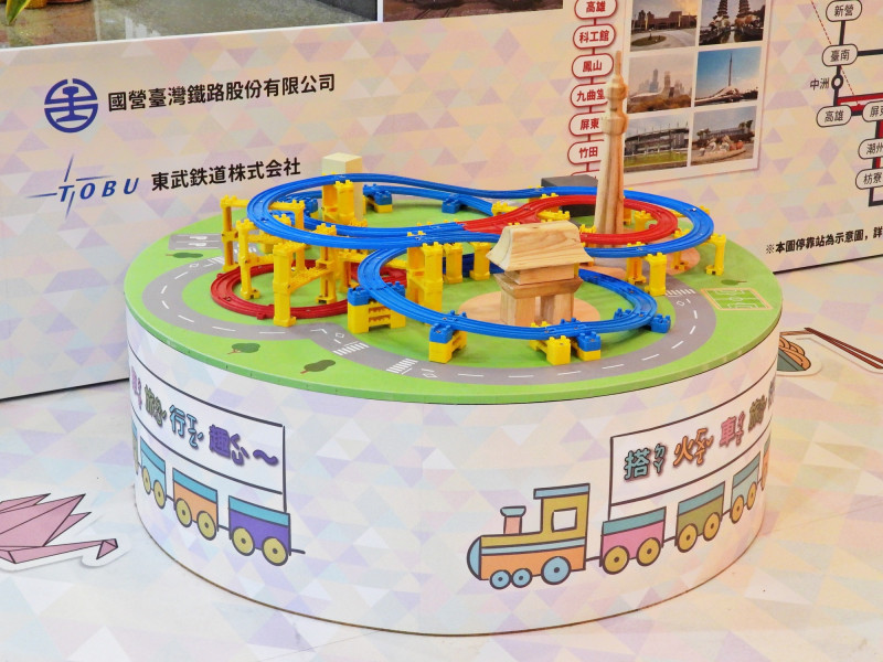 此次更新展覽，並升級了廣受親子旅客喜愛的小火車遊戲台。（東武鐵道提供）