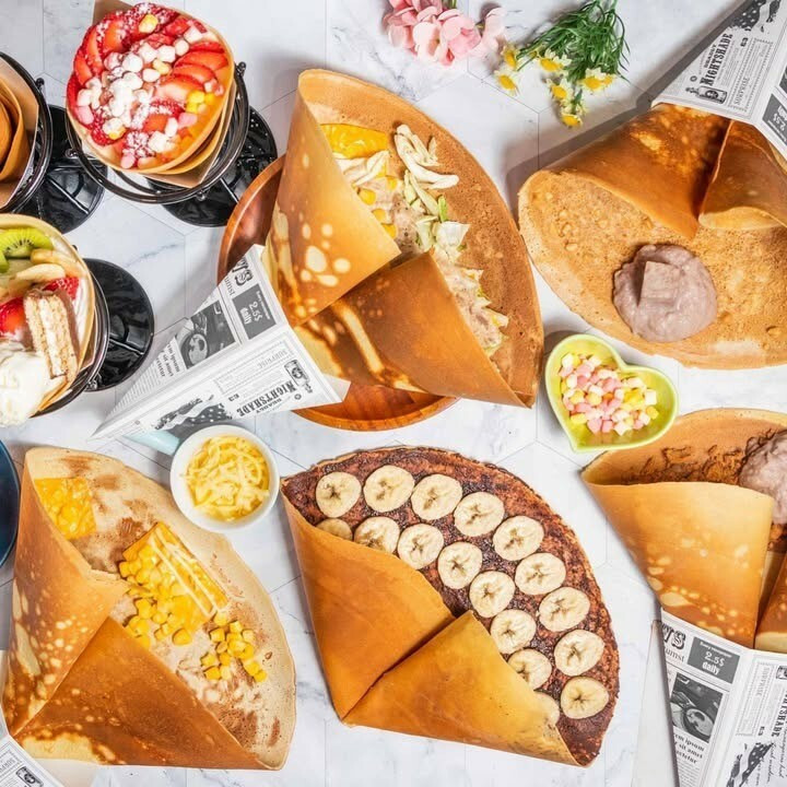 「米克班可麗餅」將在日式屋台市集，端出在台灣難得品嘗到的日式軟皮可麗餅。（日勝生加賀屋提供）