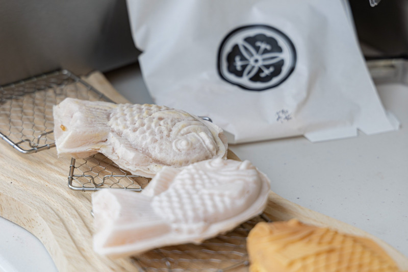 快閃品牌「若葉鯛魚燒」將帶來「大吟釀白豆沙」限定口味。（日勝生加賀屋提供）