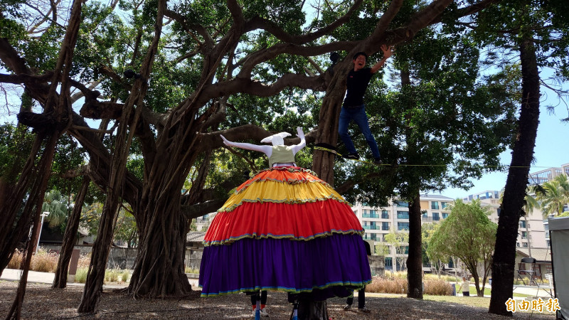 FOCASA幾米馬戲樂園將帶來精采夢幻表演。 （記者洪瑞琴攝）