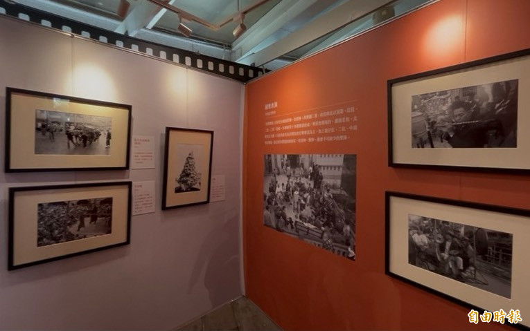 鄧南光影像紀念館年度特展以四季變化為脈絡，呈現台灣各地的重要節慶與宗教儀式。 （記者廖雪茹攝）