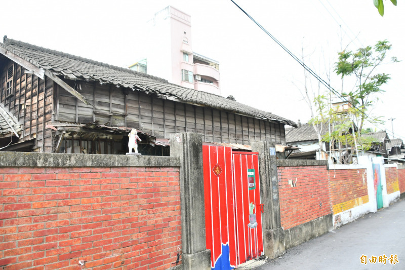 彰化南郭宿舍群已有百年歷史了，保留日式風貌。（記者張聰秋攝）