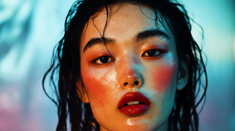 AI生成角色細節逼真，濕潤膚質與混合情緒捕捉引發討論。（擷取自The Dali MuseumYouTube頻道）