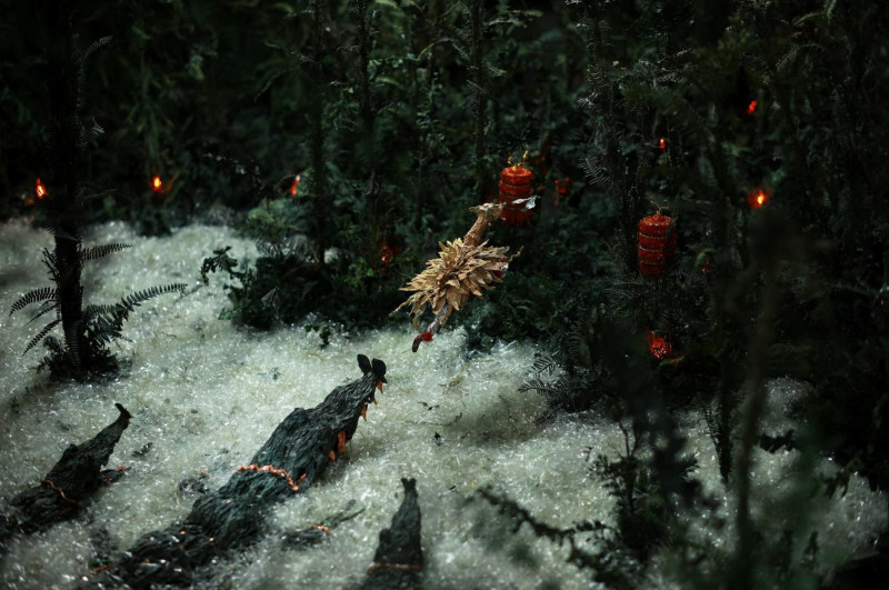 張徐展《熱帶複眼》。（鳳甲美術館提供）