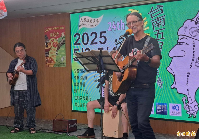 來自德國的Axel創辦台南5月音樂季，並成為台南重要音樂盛事。（記者蔡文居攝）