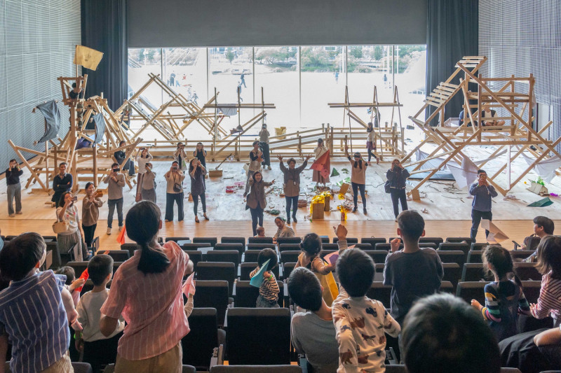 桃園兒美館「外掛學校」邁入三階段，5月起推系列工作坊講座。（桃園市立美術館提供）