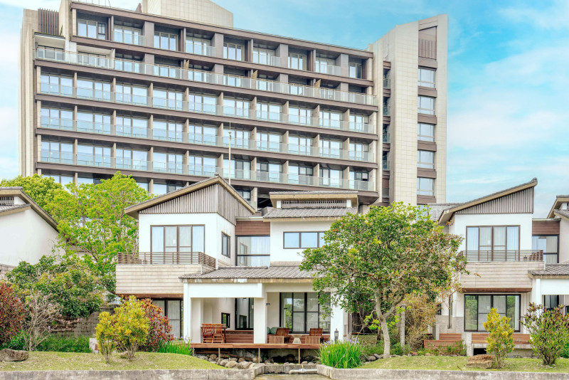 入住套房或Villa房型更享限量虛擬高爾夫體驗。（宜蘭綠舞國際觀光飯店提供）