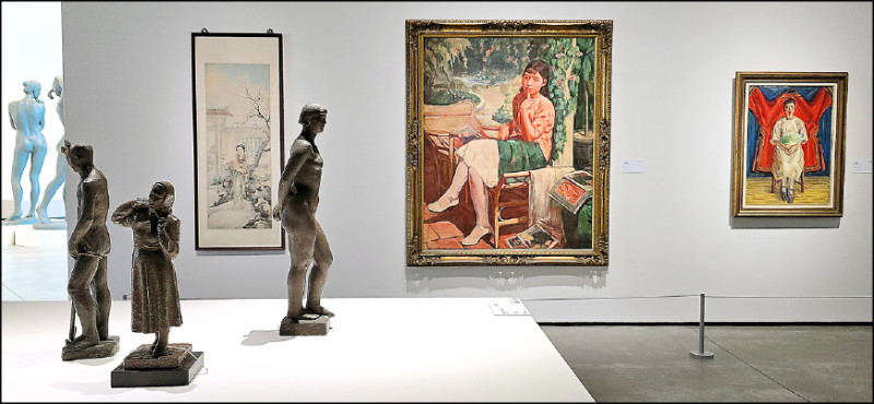 「身體意象／時代印記」呈現人體繪畫或雕塑反映的時代審美、階級與社會角色扮演上的差異。