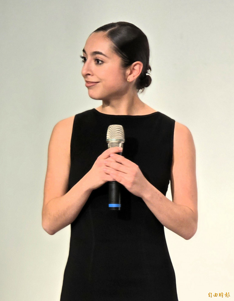 西班牙國家舞團創作新秀Ana Almagro。（記者凌美雪攝）