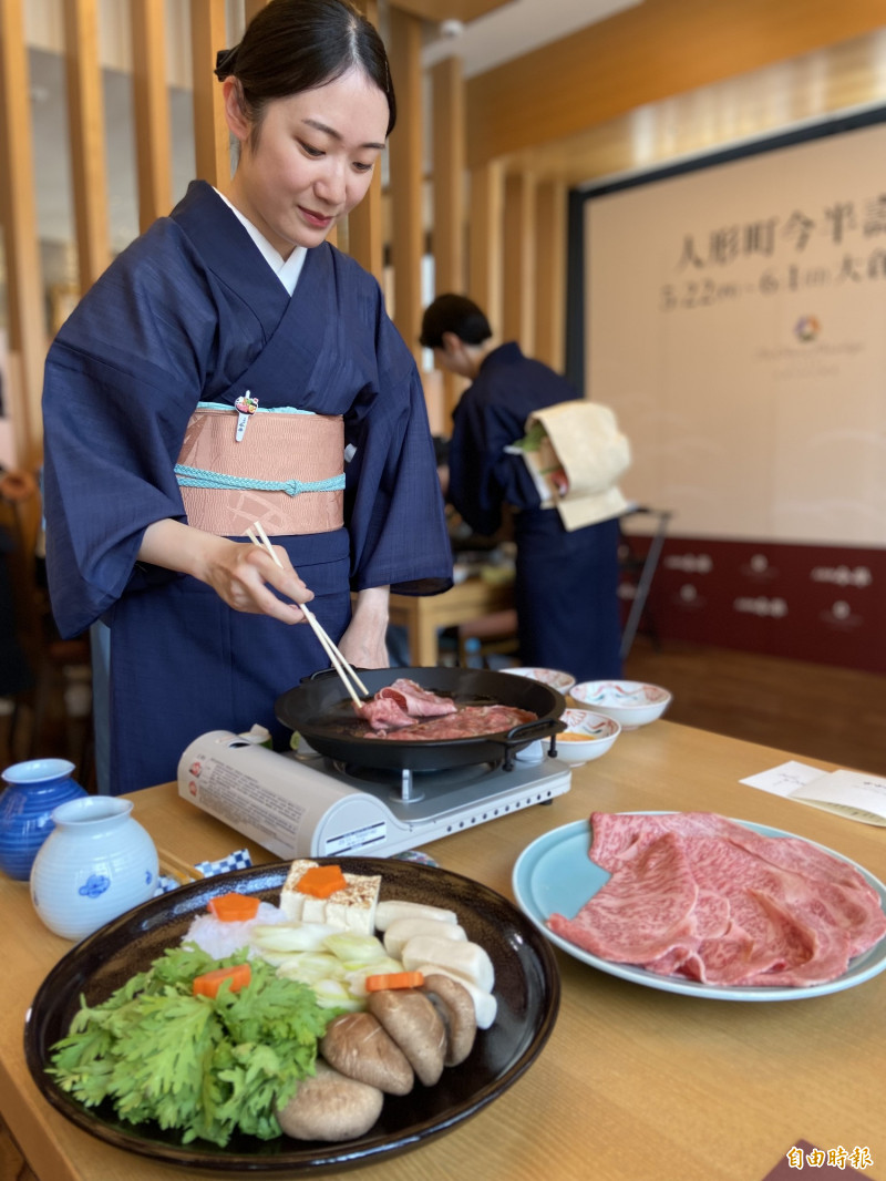 傳承130年的東京「人形町今半」  首次來台呈現傳奇壽喜燒饗宴