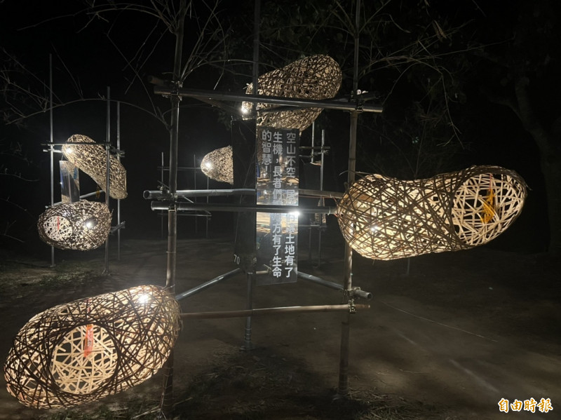 龍崎憑藉「空山祭」藝術策展與社區力量，打造成「府城文化延伸地」。 （記者洪瑞琴攝）