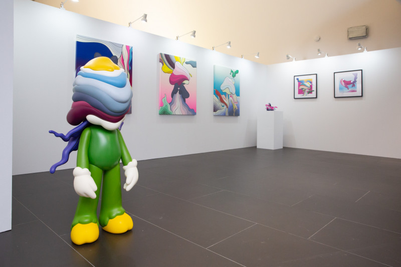 ArtIN國際藝術博覽會匯集世界60組藝術家、近千件藝術品。（承億集團提供）