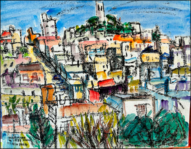 《藝術文化》前輩畫家蔡蔭棠畫作文物返鄉 贈竹縣府典藏