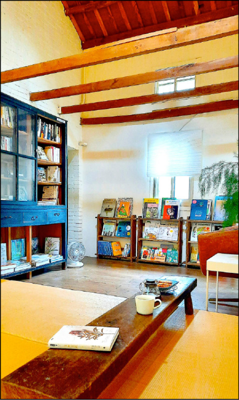 淺山綠的大和室空間，可坐可臥。