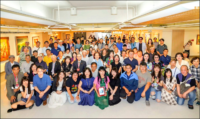 台灣歷史最悠久的第88屆「臺陽美術特展」，首站即日起在高市文化中心至真堂盛大展出。（臺陽美術協會提供）